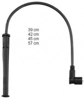 Комплект кабелів високовольтних CH CHAMPION CLS083