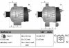 Генератор DENSO DAN1212 (фото 1)