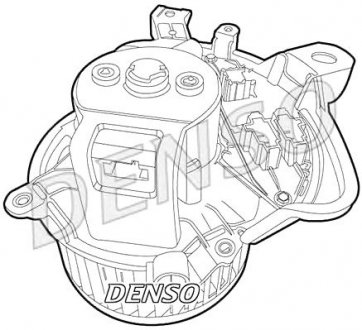 Вентилятор салона DENSO DEA01011