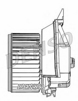 Вентилятор салону DENSO DEA09203