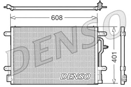 Конденсатор кондиціонера DENSO DCN02012 (фото 1)