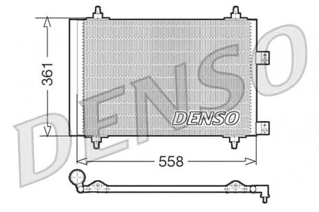 Конденсатор кондиціонера DENSO DCN21016