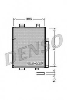 Радіатор кондиціонера DENSO DCN35001