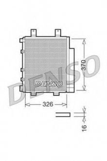 Конденсатор кондиціонера DENSO DCN35003