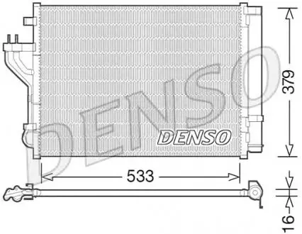 Конденсатор кондиціонера DENSO DCN41004