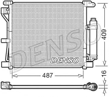 Конденсатор кондиционера DENSO DCN46019 (фото 1)