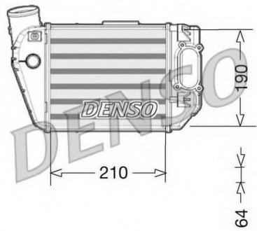 Інтеркулер DENSO DIT02021