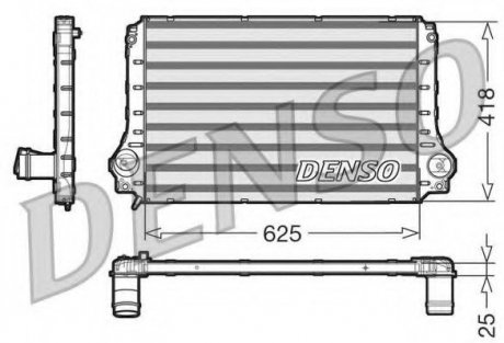 Интеркулер DENSO DIT50003 (фото 1)