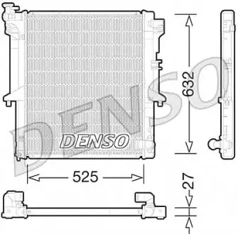 Радиатор охлаждение двигателя DENSO DRM45034