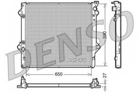 Радіатор DENSO DRM50047