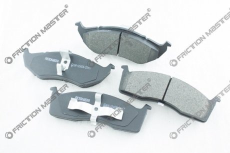 Колодки гальмівні дискові Brake Pads Premium FRICTION MASTER MKD591 (фото 1)