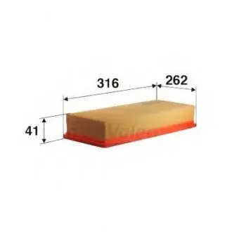 Фото запчастини Повітряний фільтр VALEO 585038 Повітряний фільтр VALEO 585038