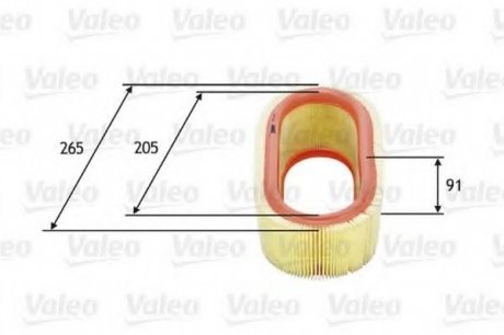 Воздушный фильтр VALEO 585647 (фото 1)