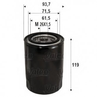 Масляный фильтр VALEO 586090 (фото 1)