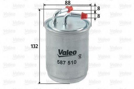 Топливный фильтр VALEO 587510 (фото 1)