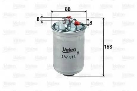 Паливний фільтр VALEO 587513