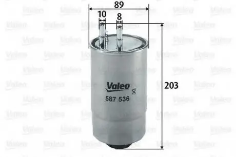 Паливний фільтр VALEO 587536