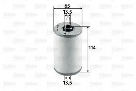 Паливний фільтр VALEO 587923