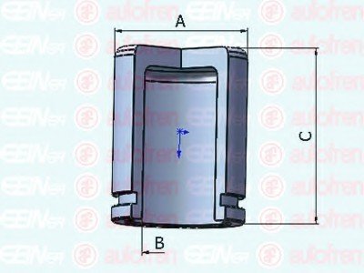 Поршень суппорта AUTOFREN D025300