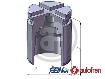 Елементи гальмівного супорта (Поршень) (SEIN) AUTOFREN D025472