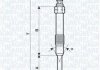 UC43A Свеча накала MM MAGNETI MARELLI 062900053304 (фото 1)