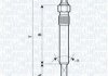 Свічка розжарювання MAGNETI MARELLI 062900004304 (фото 1)