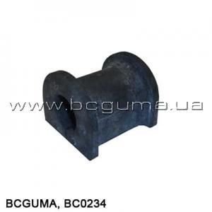 Подушка (втулка) переднього стабілізатора BCGUMA 0234 (фото 1)