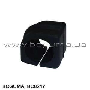 Подушка (втулка) переднього стабілізатора BCGUMA 0217 (фото 1)