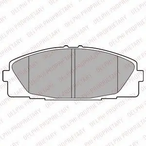 Тормозные колодки DL DELPHI LP2473