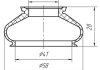 Ремкомплект шарової опори METGUM 11-57 (фото 2)