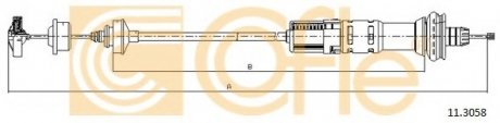 Трос сцепления COFLE 11.3058