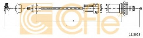 Трос сцепления COFLE 11.3028