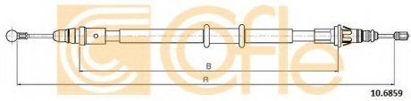 Трос стояночного тормоза COFLE 10.6859