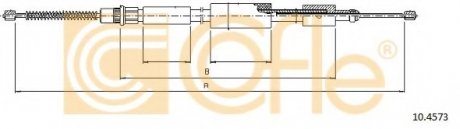Трос гальма стоянки COFLE 10.4573