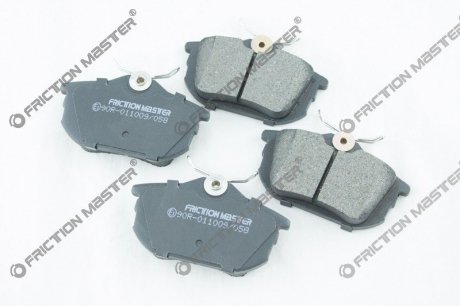 Колодки гальмівні дискові Brake Pads Premium FRICTION MASTER MKD838 (фото 1)