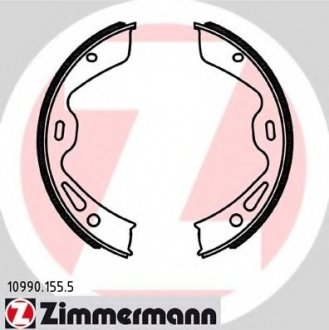 Гальмівні колодки зад Porsche Panamera ZIMMERMANN 109901555