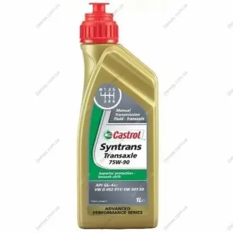 Масло трансмиссионное Syntrans Transaxle 75W90 1л CASTROL 7590CASTROLSTX1L (фото 1)