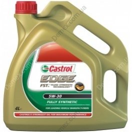 Моторное масло Castol EDGE FST 5W30 4 л CASTROL 5W30CASTROLEDGE4L (фото 1)