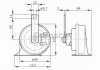 Звуковой сигнал; Звуковой сигнал BOSCH 0 986 AH0 507 (фото 2)