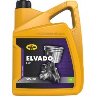 33495 KROON OIL Масло моторное Kroon Oil Elvado LSP 5W-30 (5 л)