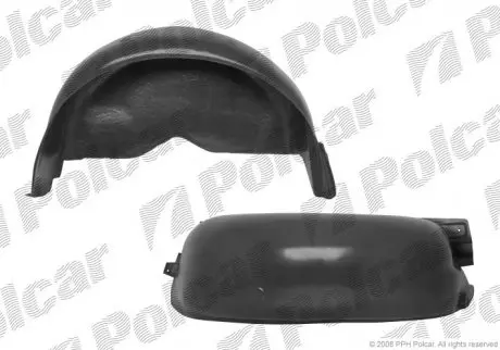 Подкрылок TRANSPORT.(T5),04-09 POLCAR 9568FL5