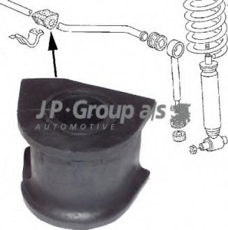 Втулка стабілізатора JP GROUP 1140600600 (фото 1)