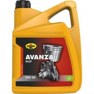 Моторное масло Avanza MSP 0W-30 5л KROON OIL 35942