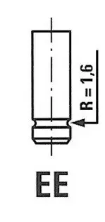 Клапан випускний FRECCIA R4929/RCR