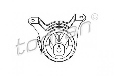 Опора двигуна передня права 206 162 586 TOPRAN 206162
