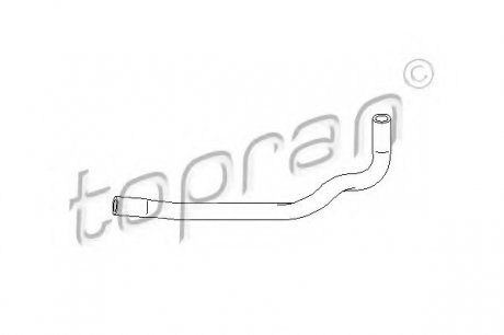 Шланг радіатора (система охолодження) TOPRAN 103001 (фото 1)