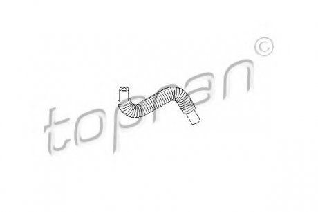 Шланг радиатора TOPRAN 109013 (фото 1)