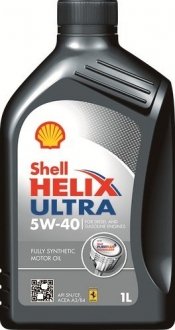 Олива моторна Helix Ultra 5W-40, 1 л SHELL 550040638 (фото 1)