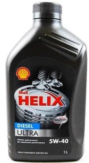 Олива моторна Helix Diesel Ultra 5W-40 1 л SHELL 550040551 (фото 1)