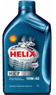 Олива моторна Helix HX7 10W-40 1 л SHELL 550040293 (фото 1)